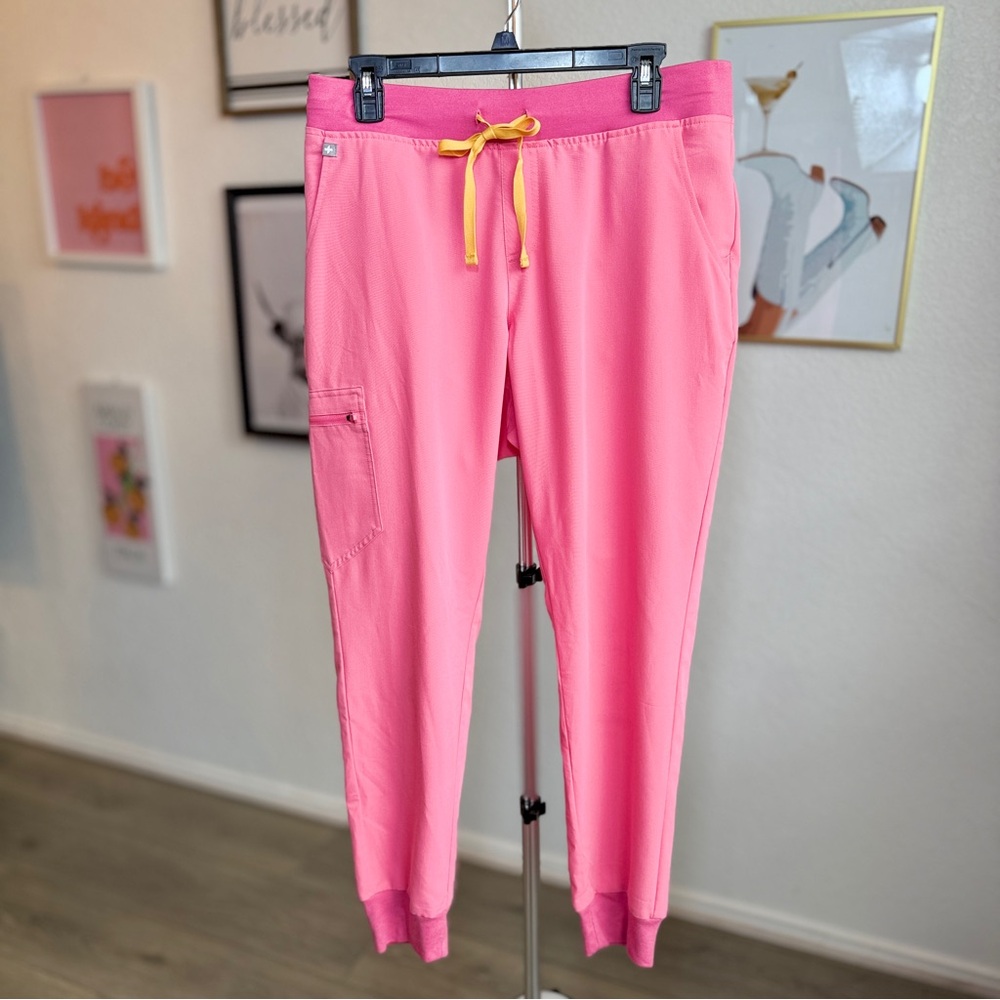 Figs Zamora Scrub Joggers with Contrast Drawstring XL
